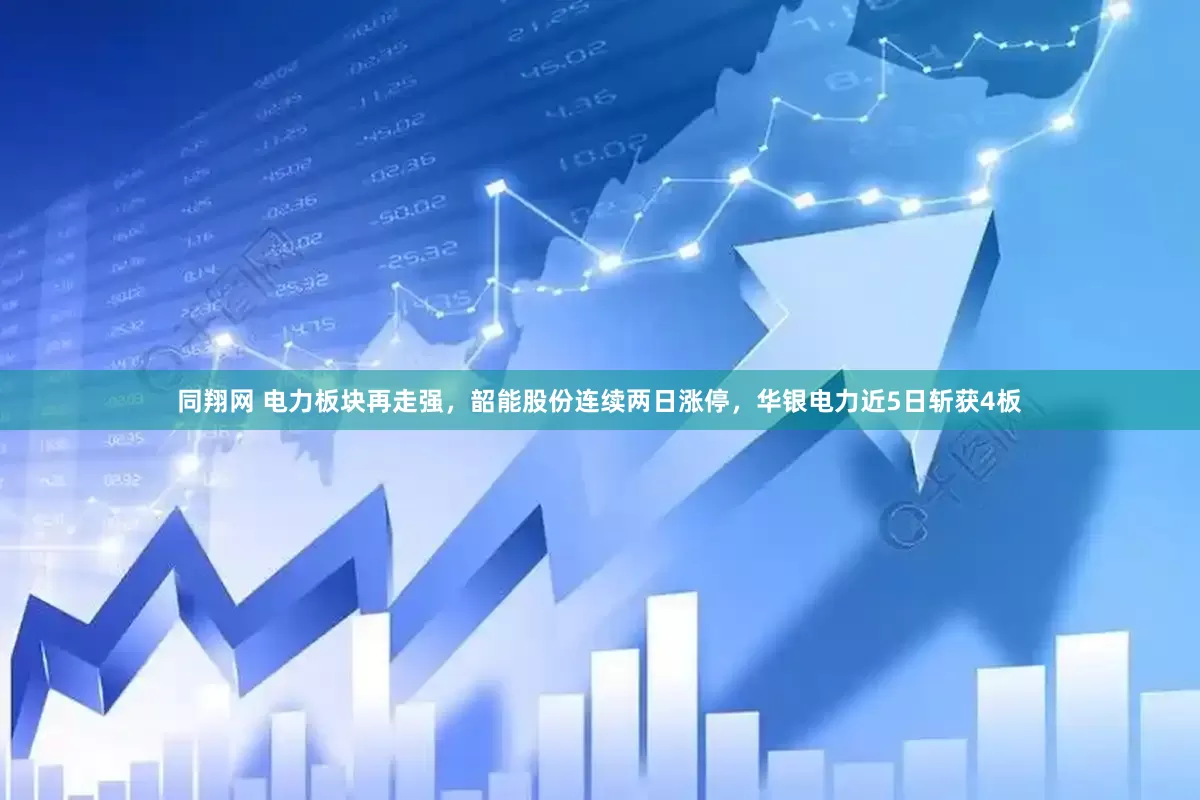 同翔网 电力板块再走强，韶能股份连续两日涨停，华银电力近5日斩获4板