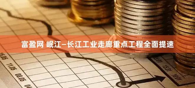 富盈网 岷江—长江工业走廊重点工程全面提速